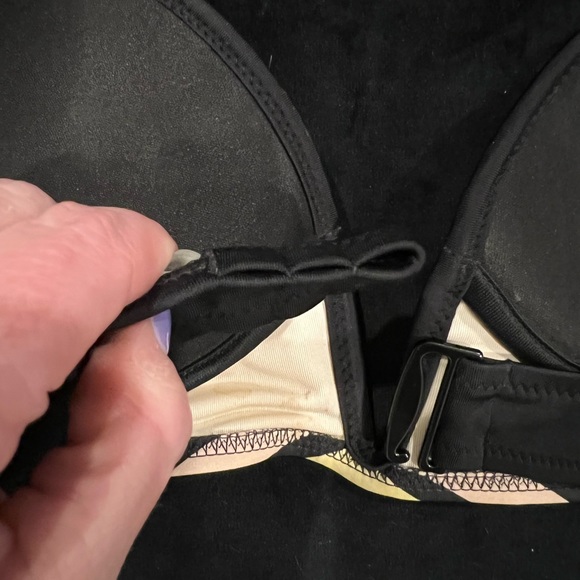 Victoria secrets deep PINK V neck push-up bikini top - Picture 7 of 9